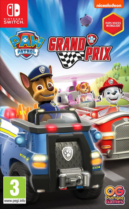 Paw Patrol Grand Prix [Complete Edition] box art for Nintendo Switch