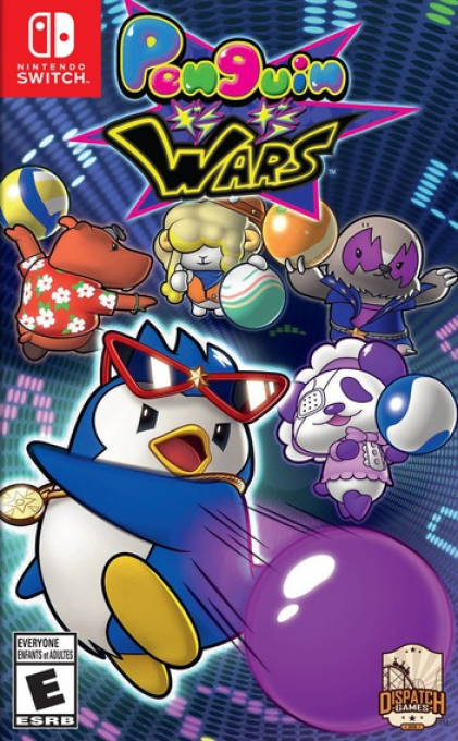 Penguin Wars box art for Nintendo Switch