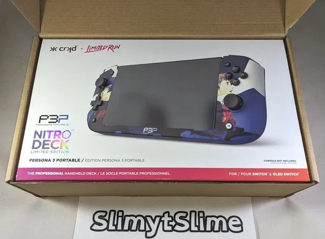 Nitro Deck [Persona 3 Portable] box art for Nintendo Switch