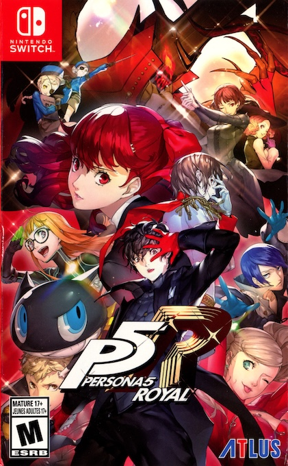 Persona 5 Royal box art for Nintendo Switch