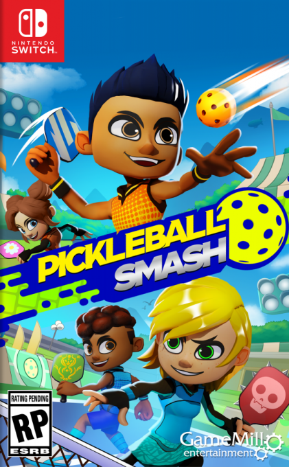 Pickleball: Smash box art for Nintendo Switch