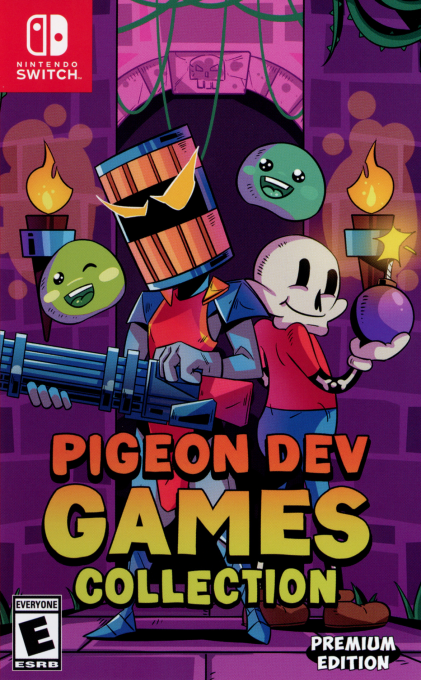 Pigeon Dev Games Collection box art for Nintendo Switch