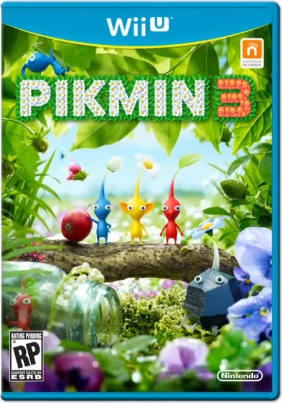 Pikmin 3 box art for Nintendo Switch