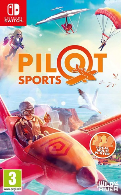 Pilot Sports box art for Nintendo Switch
