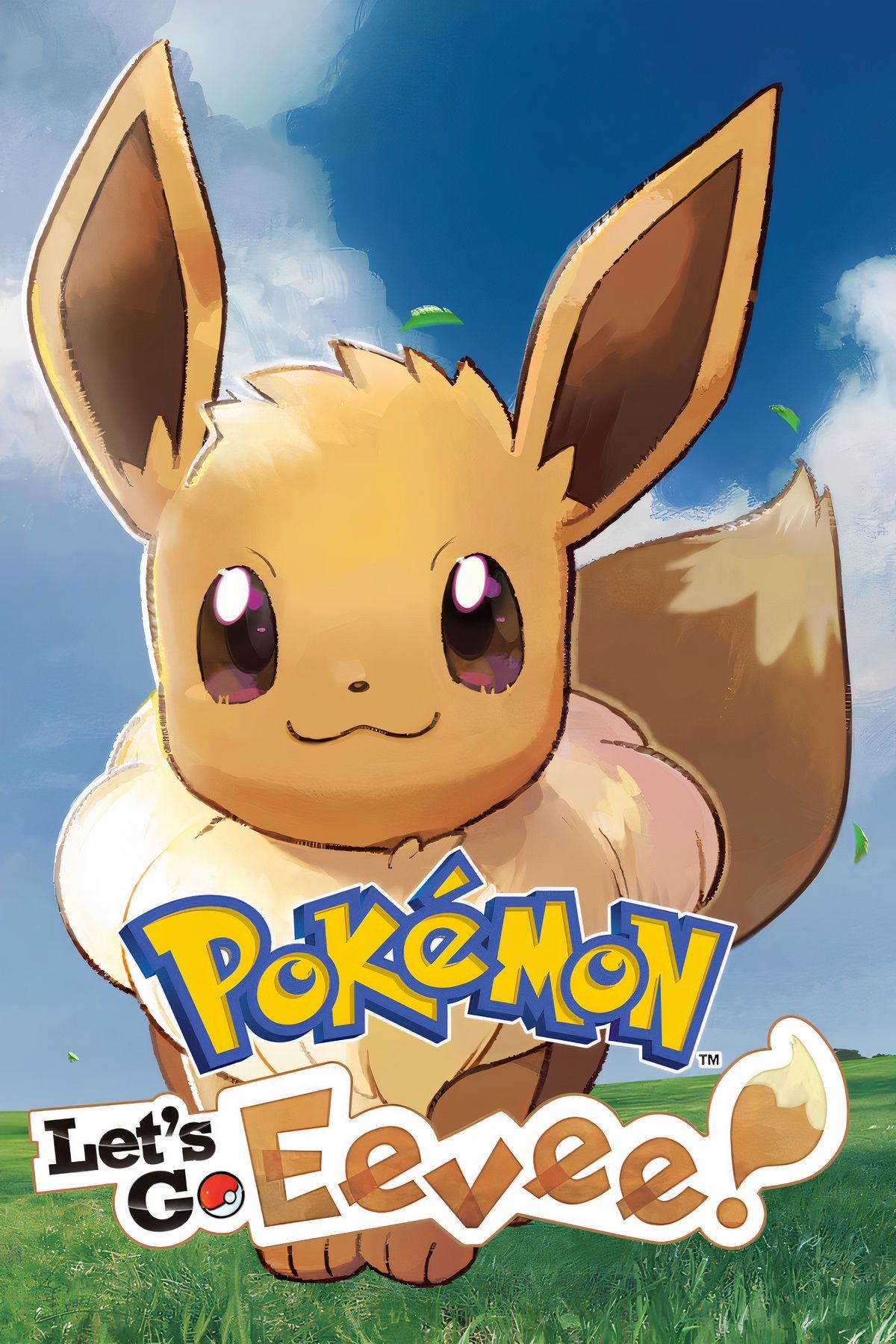 Pokemon Let's Go Eevee box art for Nintendo Switch