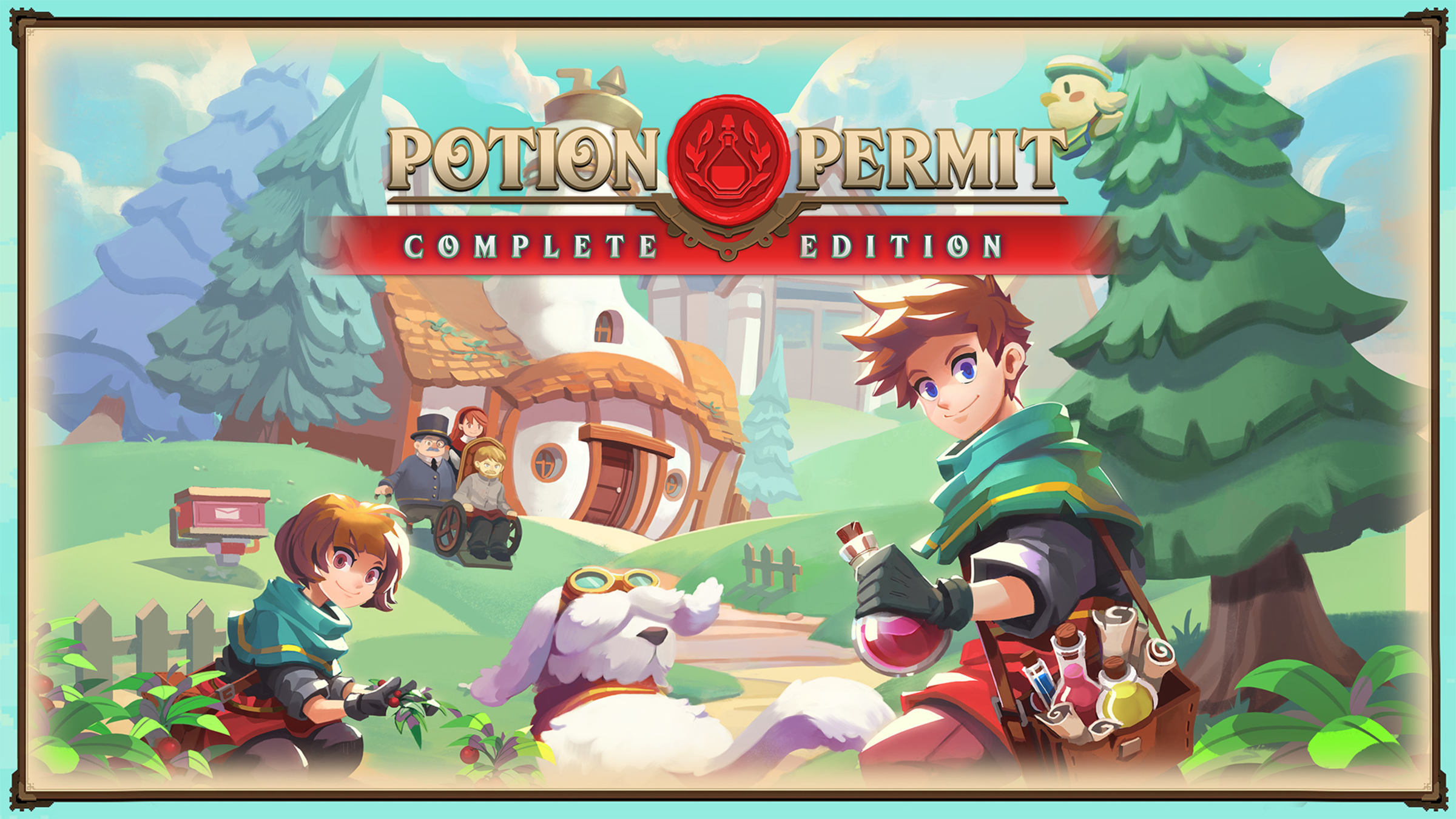 Potion Permit: Complete Edition box art for Nintendo Switch