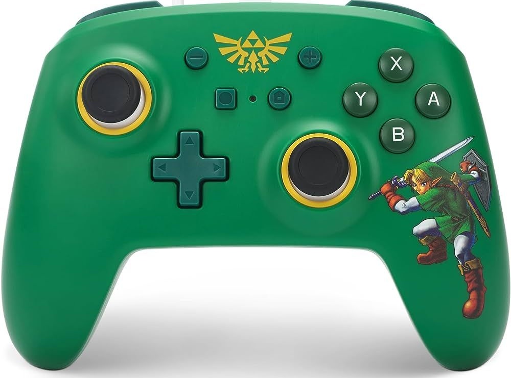 Power A Legend Of Zelda Enhanced Wireless Controller box art for Nintendo Switch