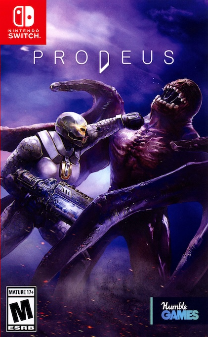 Prodeus box art for Nintendo Switch