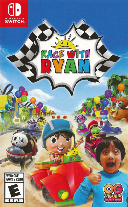 Race with Ryan box art for Nintendo Switch