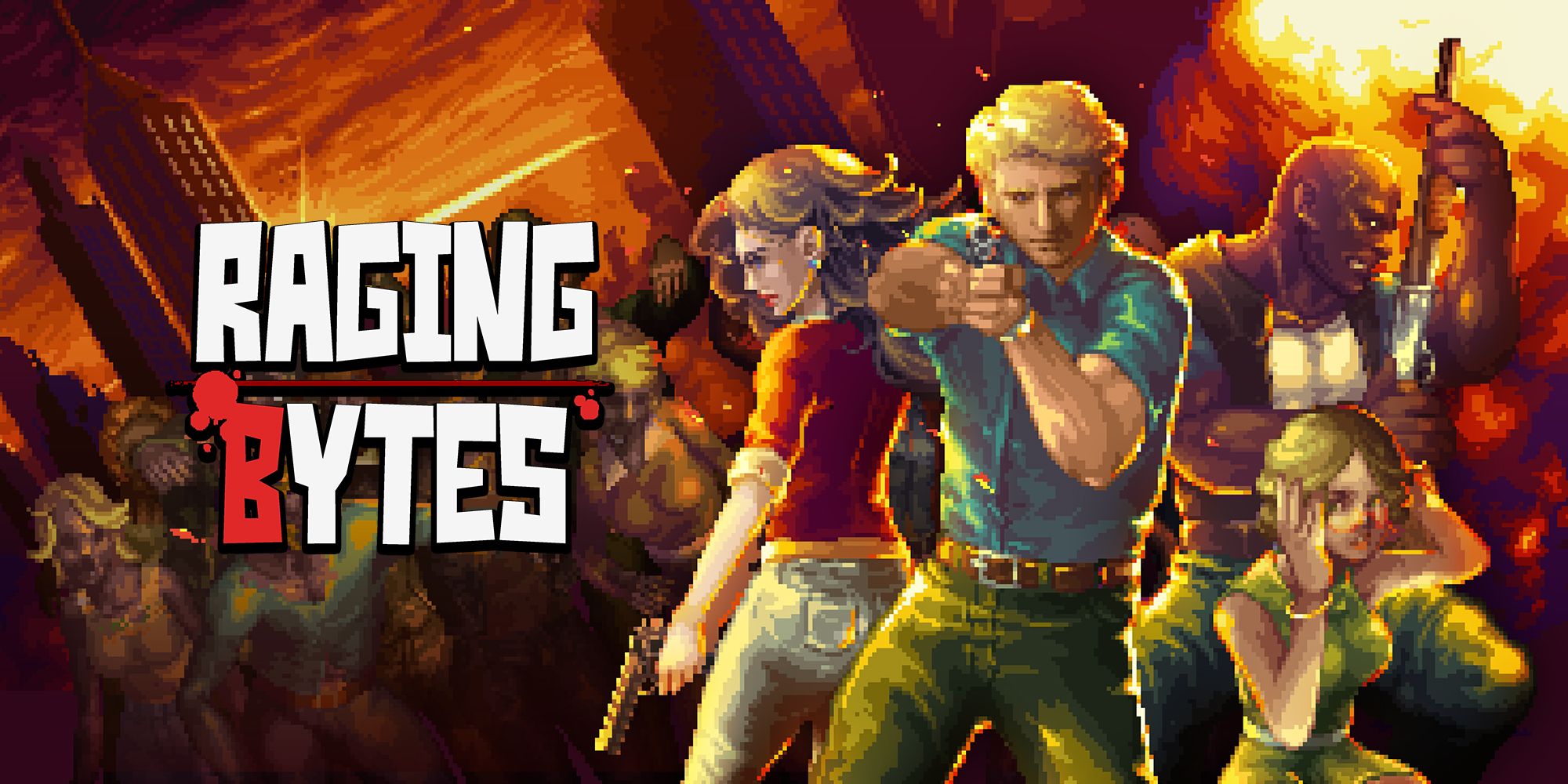 Raging  Bytes box art for Nintendo Switch