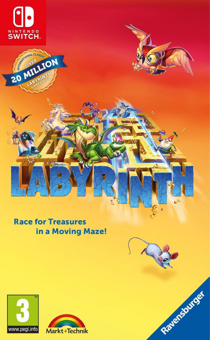 Ravensburger: Labyrinth box art for Nintendo Switch