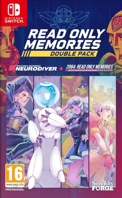 Read Only Memories: Double Pack box art for Nintendo Switch