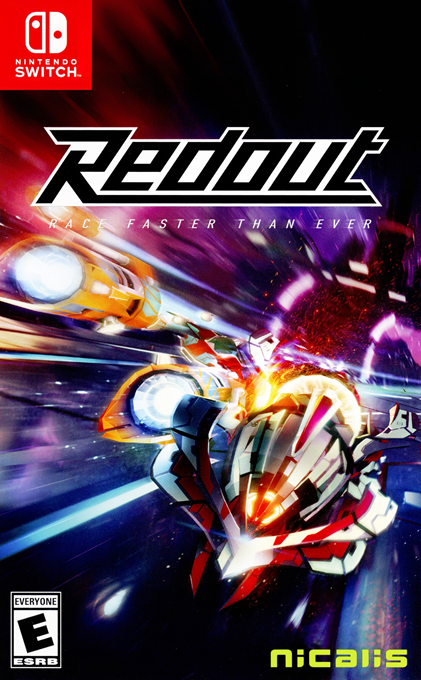 Redout box art for Nintendo Switch
