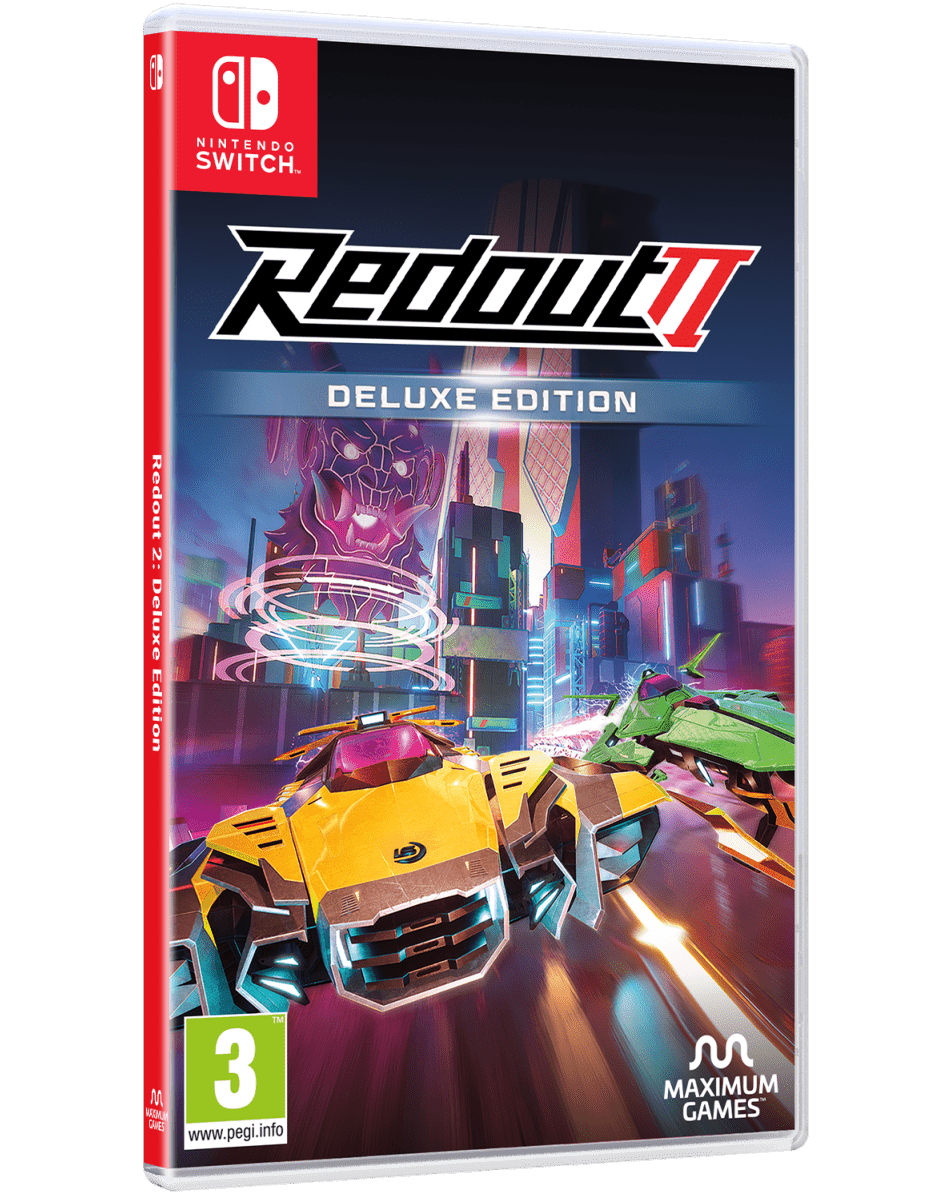 Redout II Deluxe Edition box art for Nintendo Switch