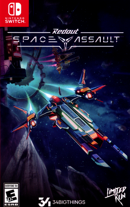 Redout: Space Assault box art for Nintendo Switch