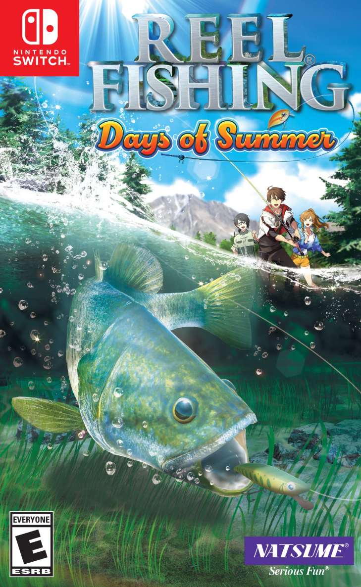 Reel Fishing: Days Of Summer box art for Switch