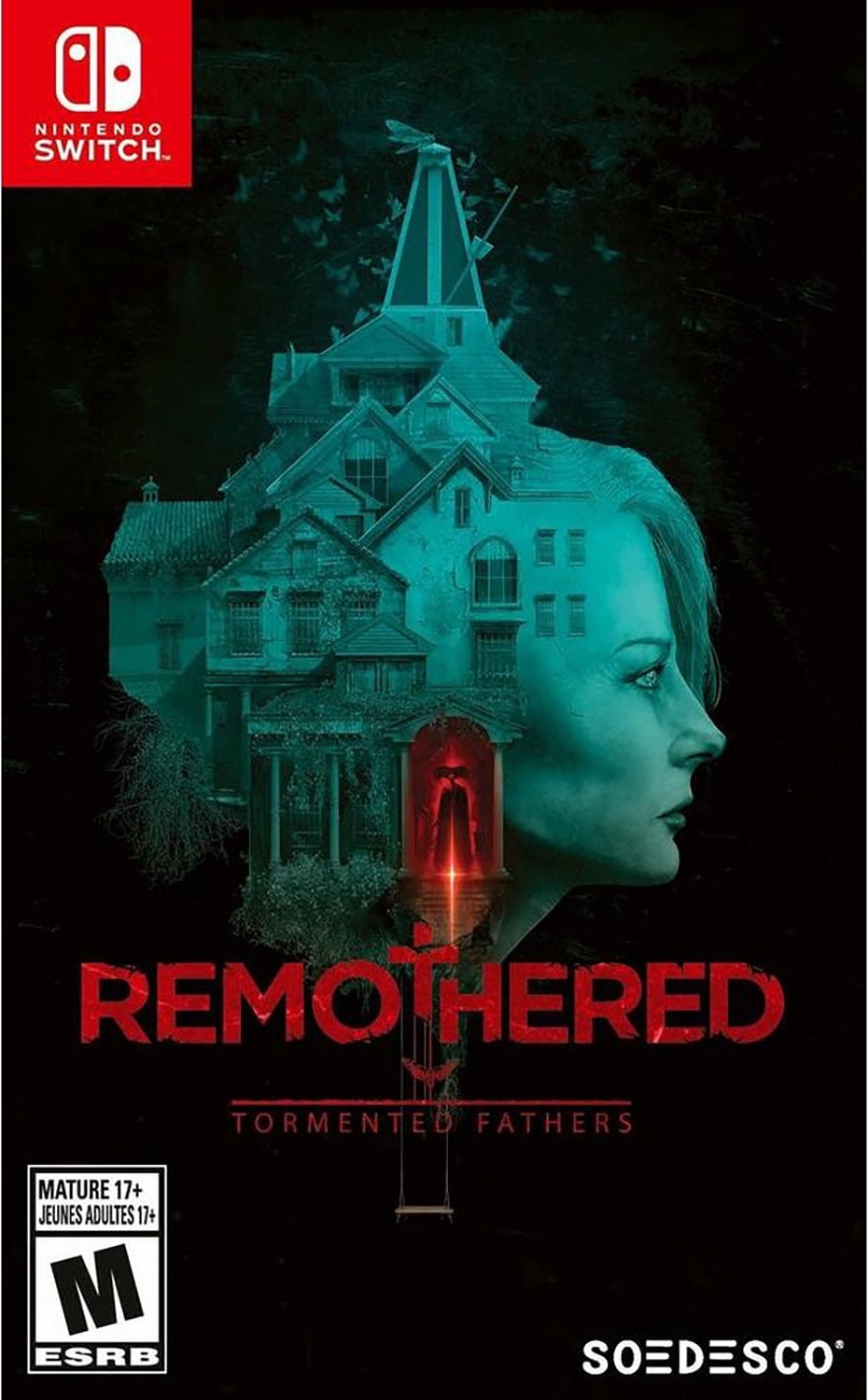 Remothered: Tormented Fathers box art for Nintendo Switch