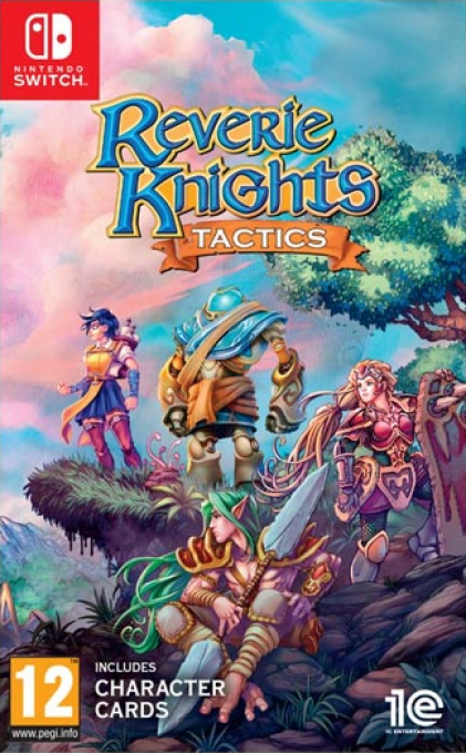 Reverie Knights Tactics box art for Nintendo Switch