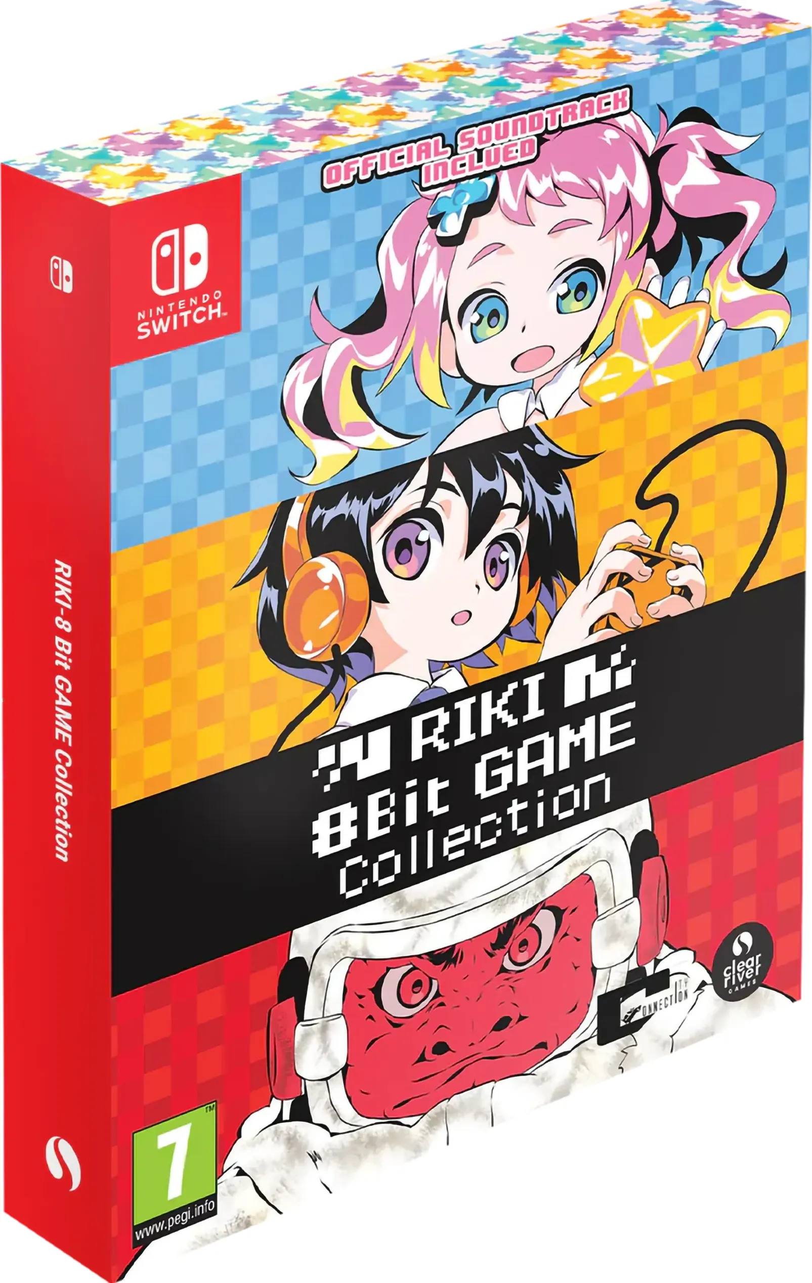 RIKI 8-Bit Game Collection box art for Nintendo Switch
