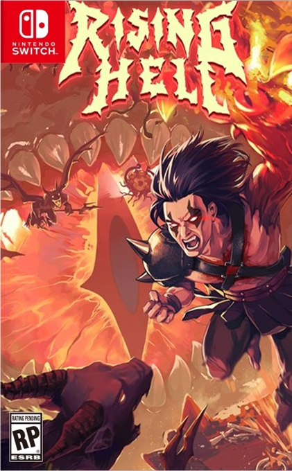 Rising Hell box art for Nintendo Switch