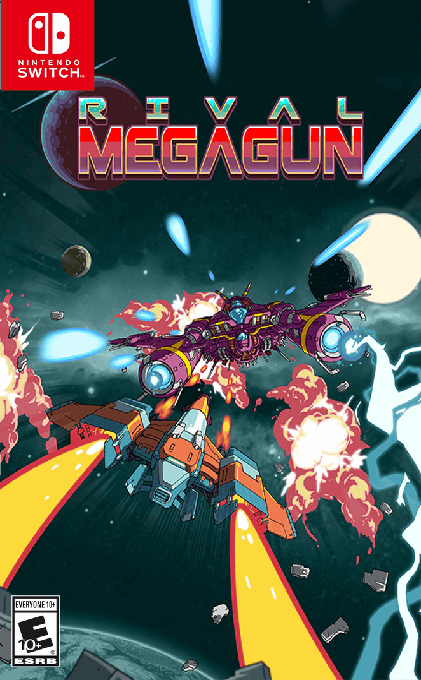 Rival Megagun box art for Nintendo Switch