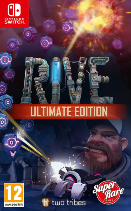 RIVE: Ultimate Edition box art for Nintendo Switch