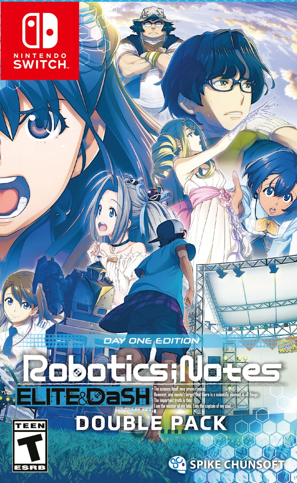 Robotics Notes Elite and Dash Double Pack box art for Nintendo Switch