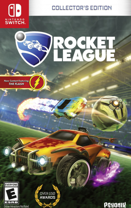 Rocket League [Ultimate Edition] box art for Nintendo Switch