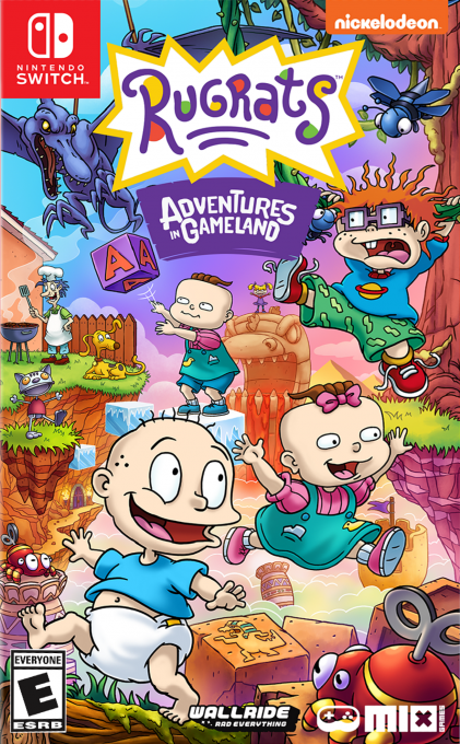 Rugrats: Adventures In Gameland box art for Nintendo Switch