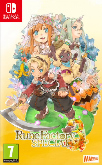 Rune Factory 3 Special box art for Nintendo Switch