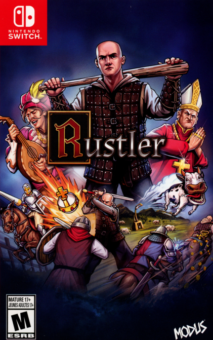 Rustler box art for Nintendo Switch