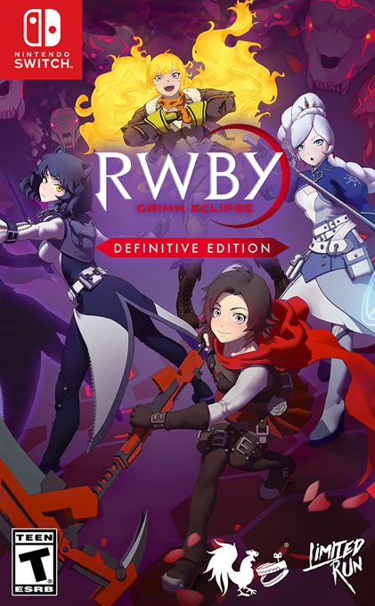 RWBY: Grimm Eclipse box art for Nintendo Switch