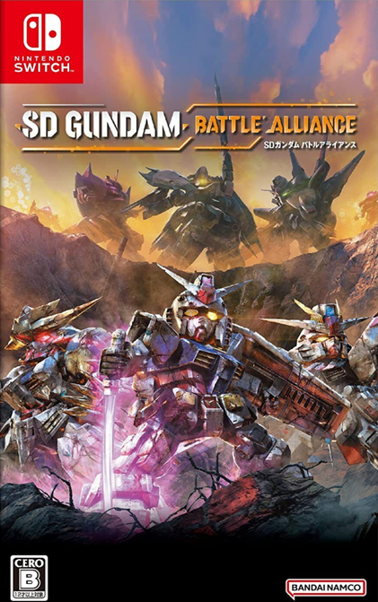 SD Gundam Battle Alliance box art for Nintendo Switch