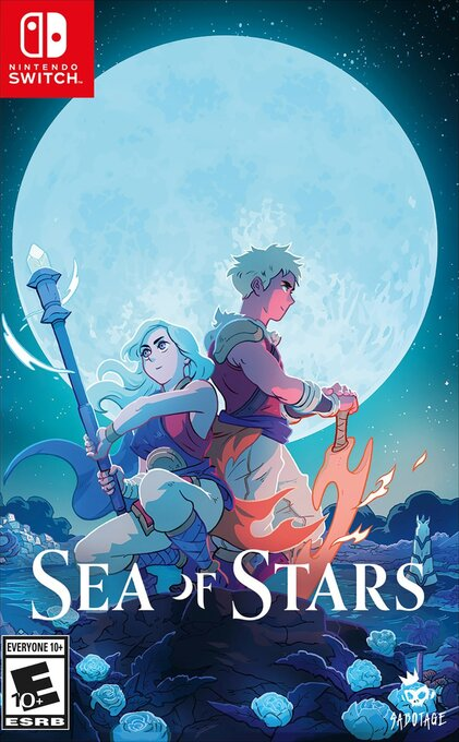 Sea Of Stars [Iam8bit] box art for Nintendo Switch