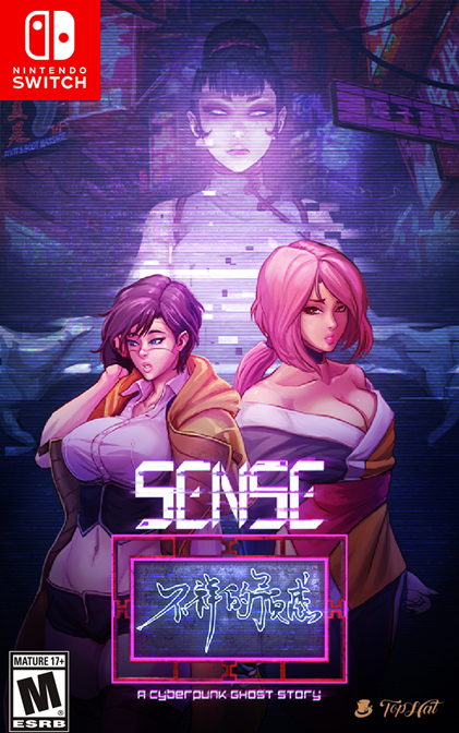 Sense: A Cyberpunk Ghost Story box art for Nintendo Switch