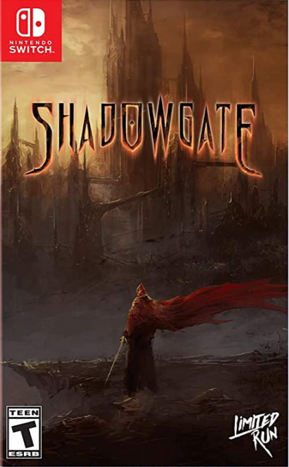 Shadowgate box art for Nintendo Switch