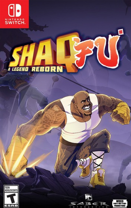 Shaq Fu: A Legend Reborn box art for Nintendo Switch