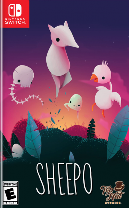 Sheepo box art for Nintendo Switch