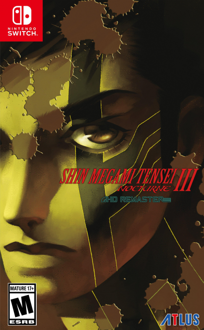 Shin Megami Tensei III: Nocturne HD Remaster box art for Nintendo Switch