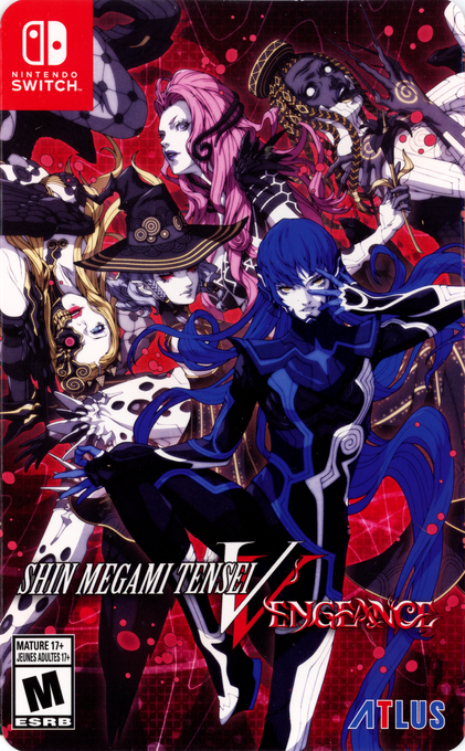 Shin Megami Tensei V: Vengeance [Steelbook] box art for Nintendo Switch