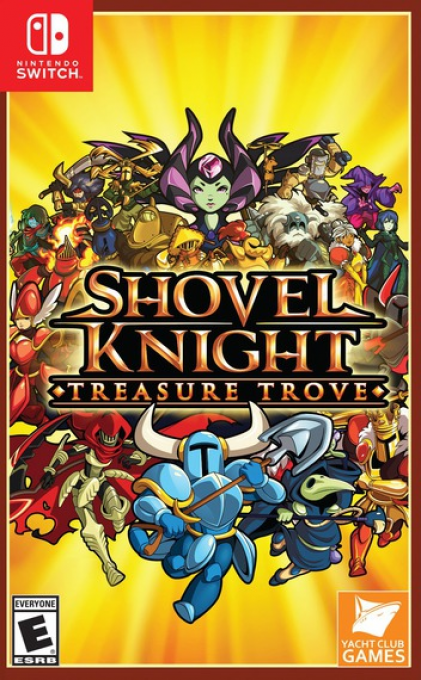 Shovel Knight: Treasure Trove box art for Nintendo Switch