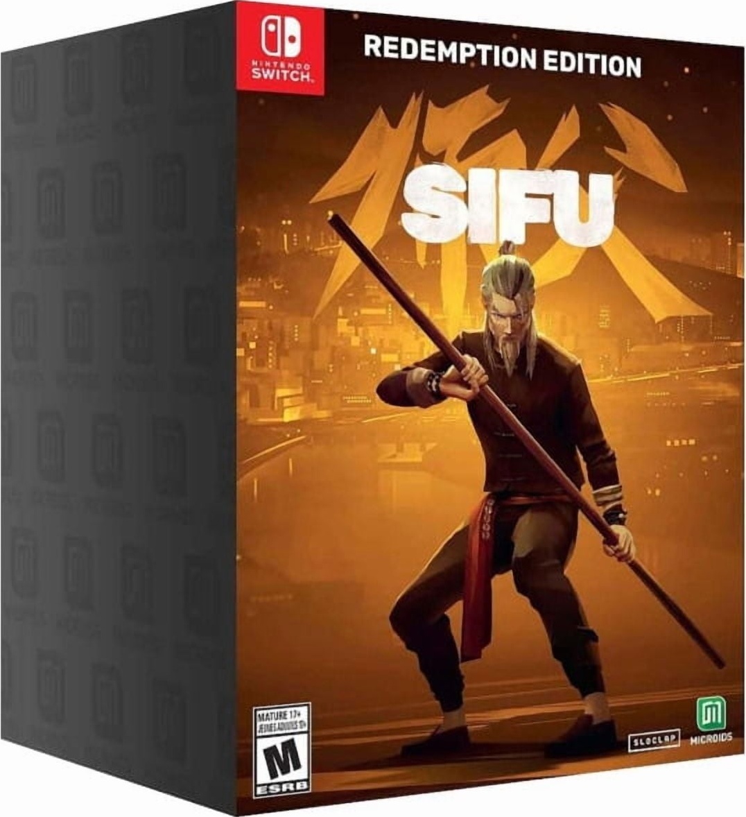 Sifu: Redemption Edition box art for Nintendo Switch