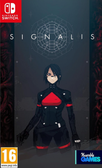Signalis box art for Nintendo Switch