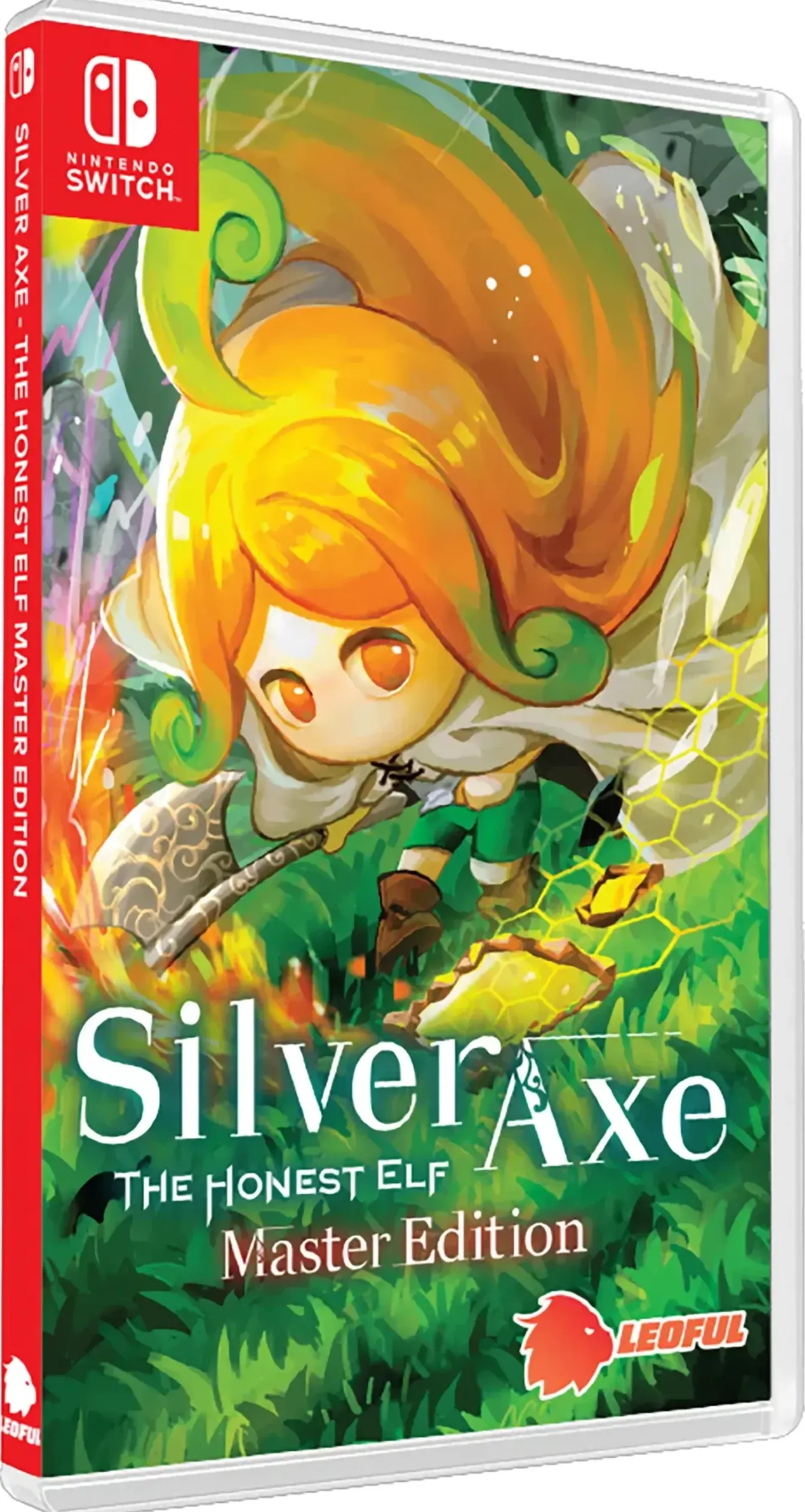 Silver Axe: The Honest Elf box art for Nintendo Switch