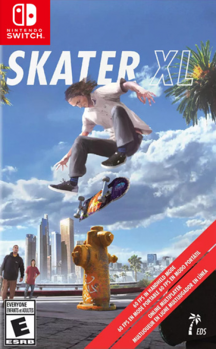 Skater XL box art for Nintendo Switch