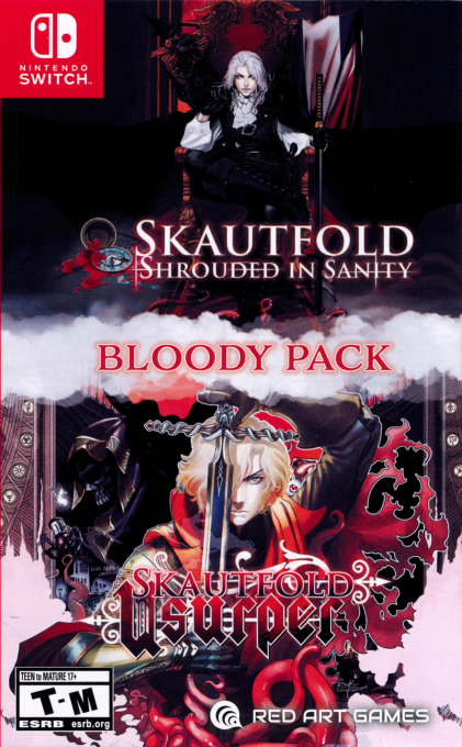 Skautfold: Bloody Pack box art for Nintendo Switch