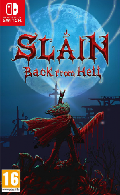 Slain: Back From Hell [Signature Edition] box art for Nintendo Switch
