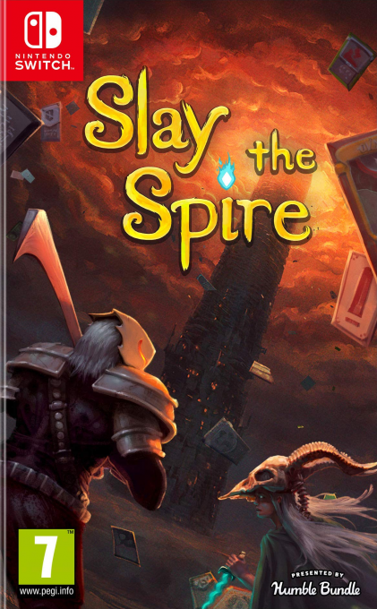 Slay the Spire box art for Nintendo Switch