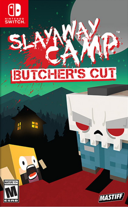 Slayaway Camp: Butcher's Cut box art for Nintendo Switch