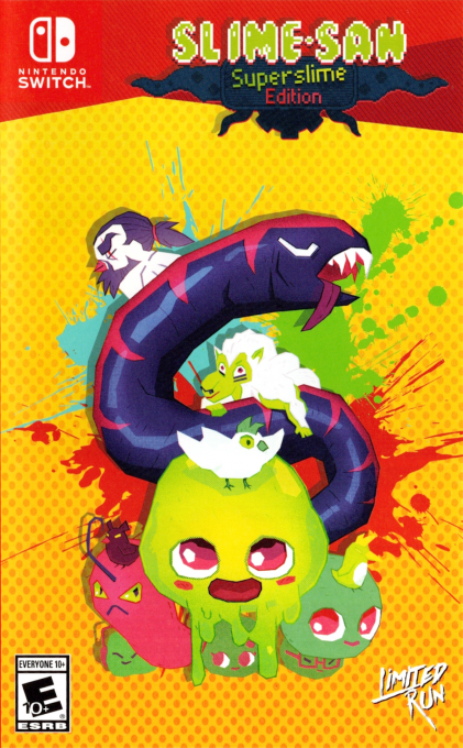 Slime-San box art for Nintendo Switch